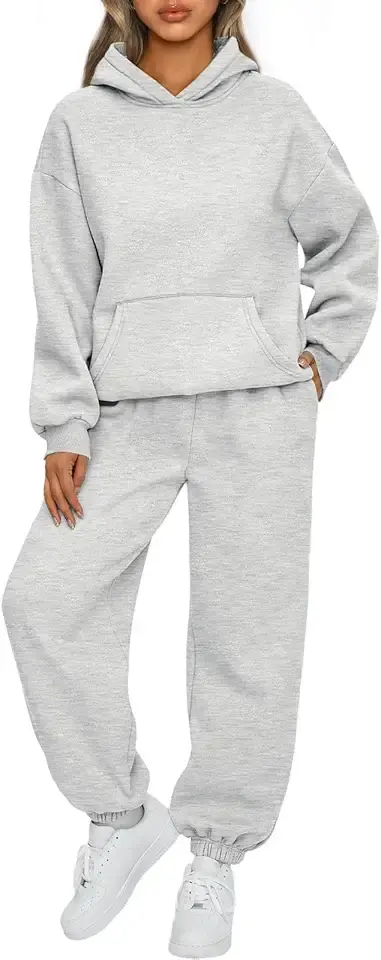 AUTOMET Womens 2 Piece Outfits Lounge Hoodie Sweatsuit Sets Plus Size Fall Fashion Clothes Airport Travel Pants Tracksuits OEKO-TEX STANDARD 100